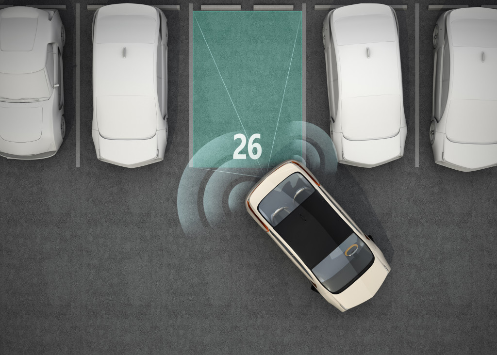 illustration of park assist technology 